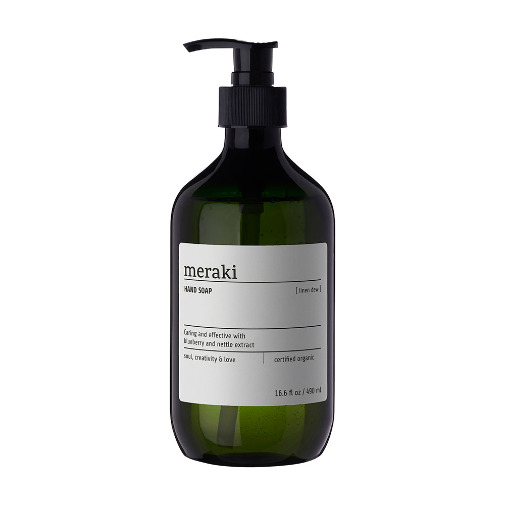 Savon Mains Meraki - Linen Dew 490ml