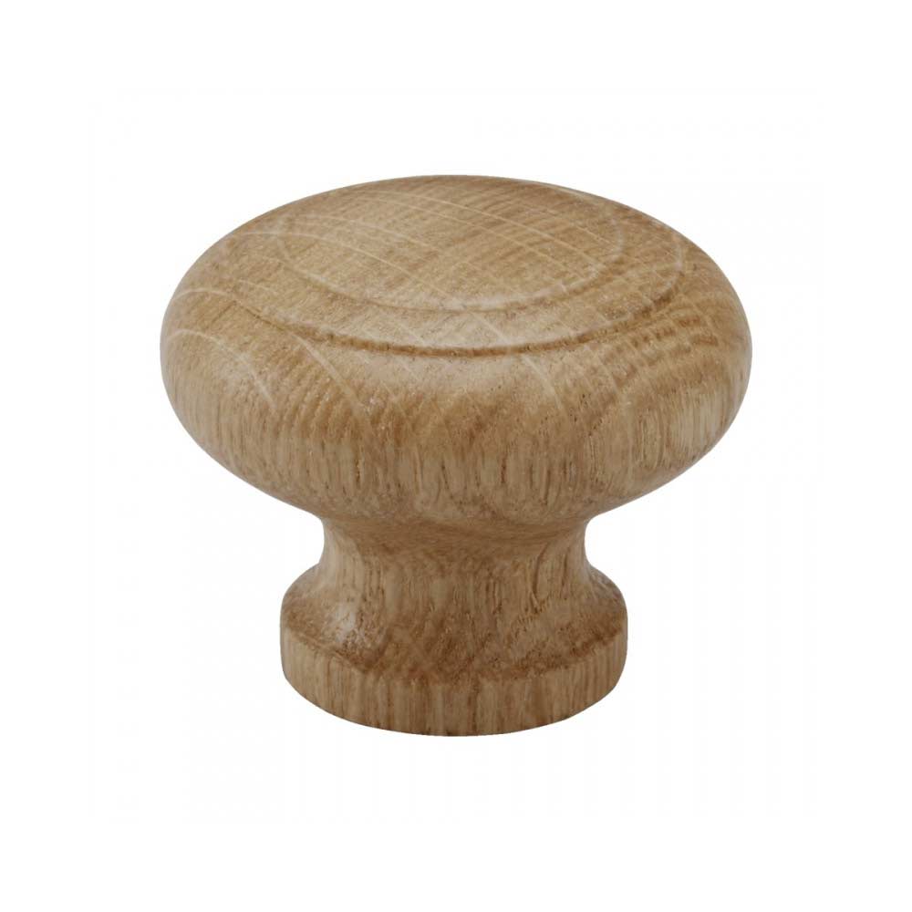 Bouton Rillan - 44mm - Chêne