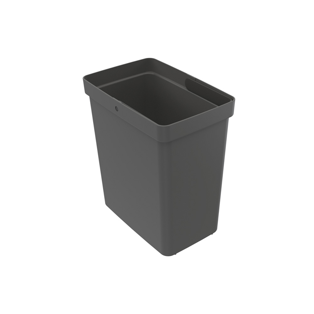 Seau Compact - 10L - Gris Foncé