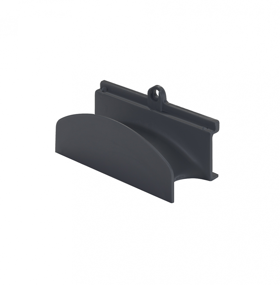 Support De Tuyau D'insertion Pour Armoire De Nettoyage - Gris Foncé