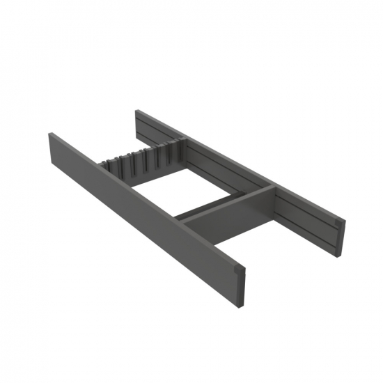 Range-Couteaux Flex Basic - 500 (473 mm)0 - Gris Foncé