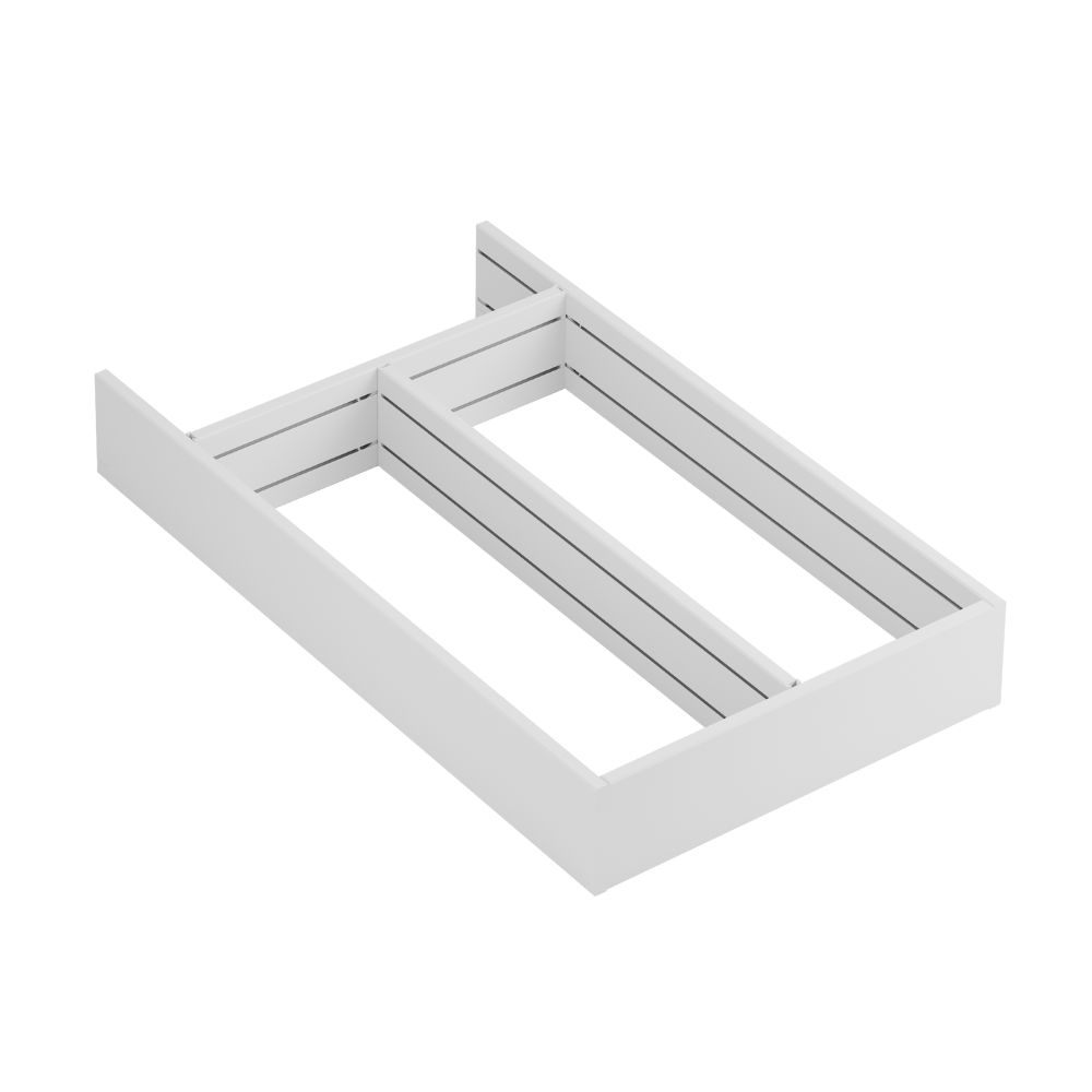 Insert De Tiroir Boîte Á Ustensiles Flex Basic - Blanc