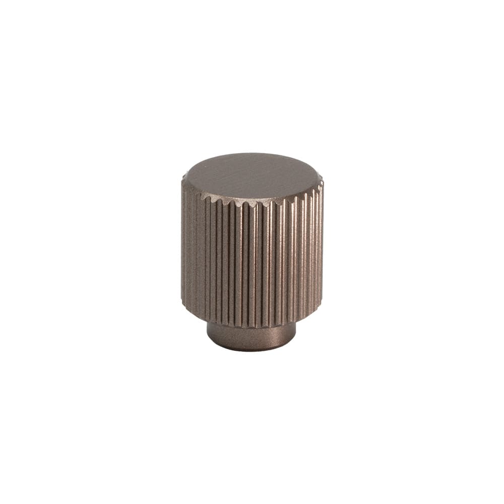 Bouton Helix Stripe - 20mm - Bronze Foncé