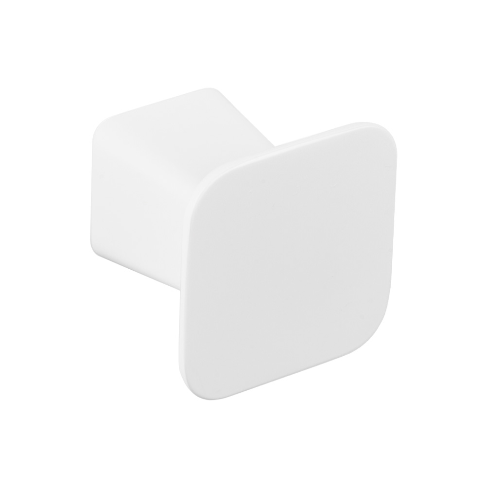 Bouton Prism - 32x32mm - Blanc Mat