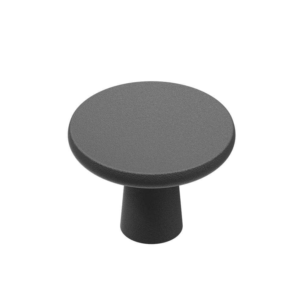 Bouton Terra - Noir Mat