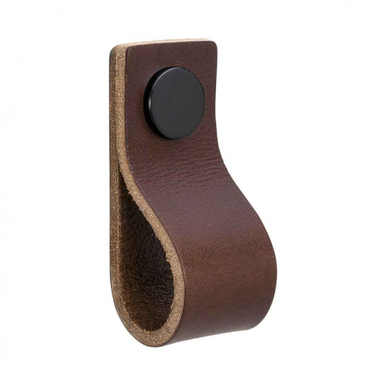 Loop - Cuir Marron/Noir