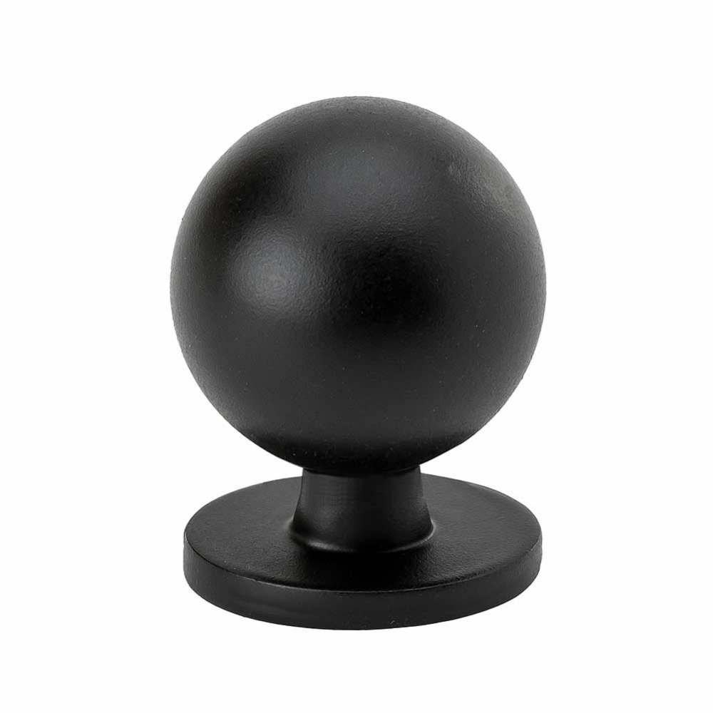Bouton Solliden - Noir Mat