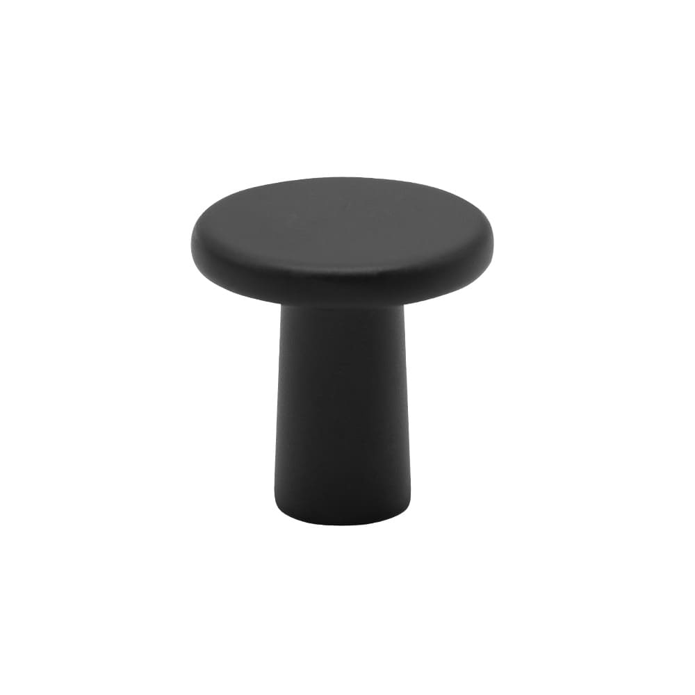 Bouton Bob - Noir Mat