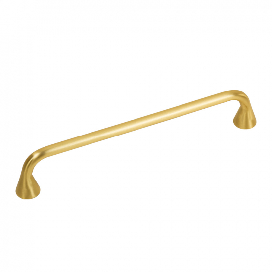 Poignée Bella - 160mm - Laiton Brossé