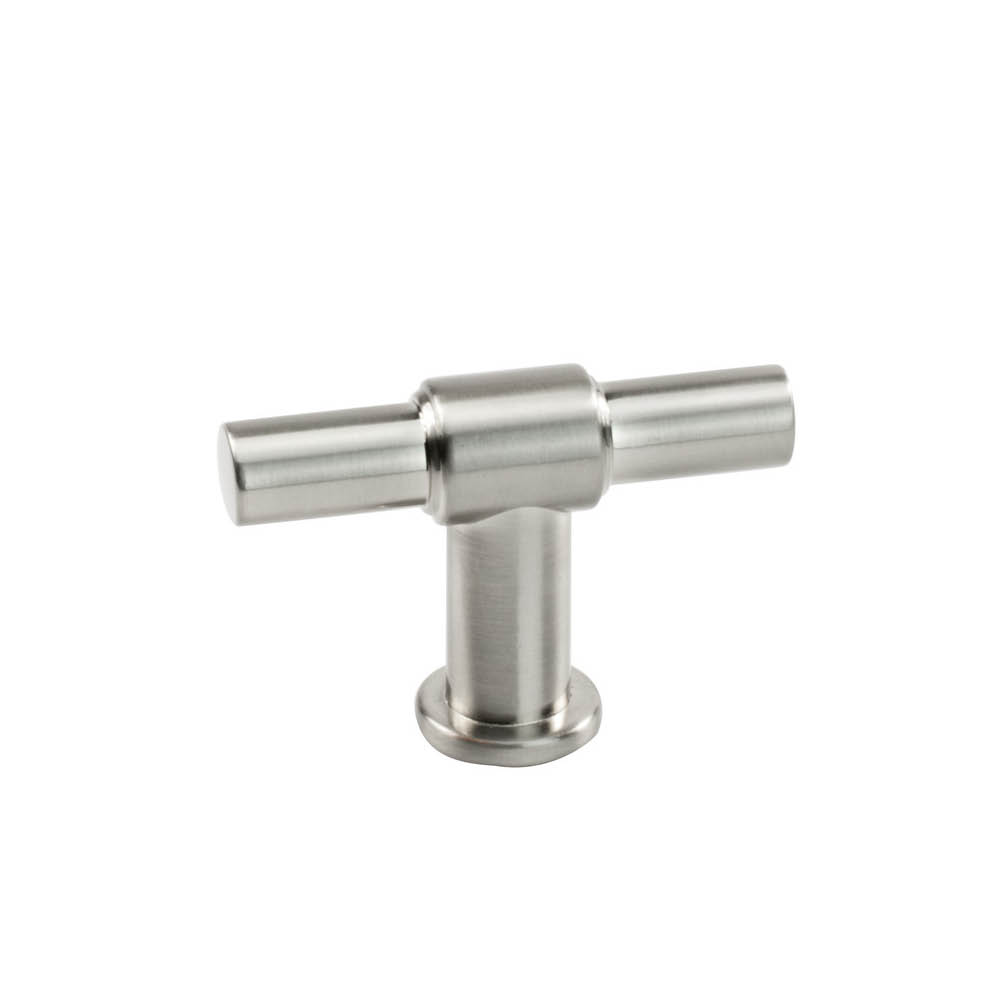 Bouton T-Type - Fini Acier Inoxydable