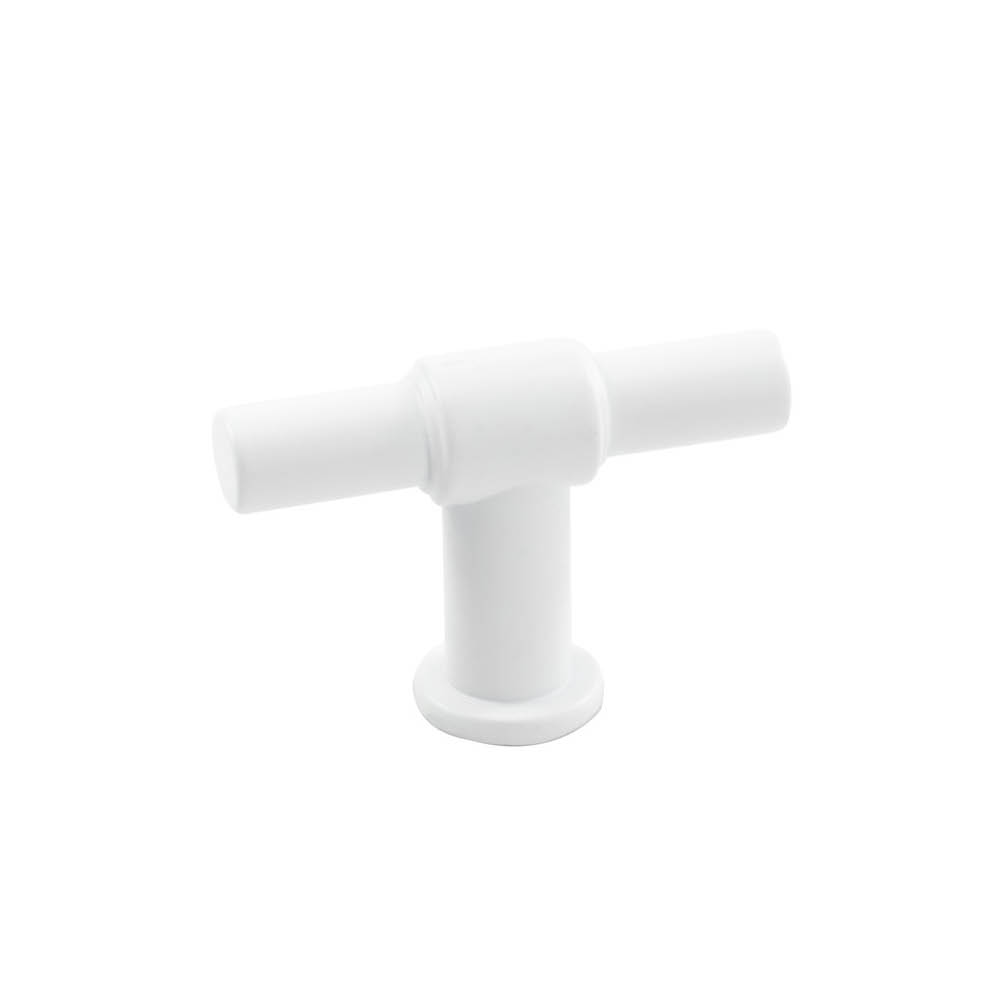 Bouton T-Type  - Blanc Mat