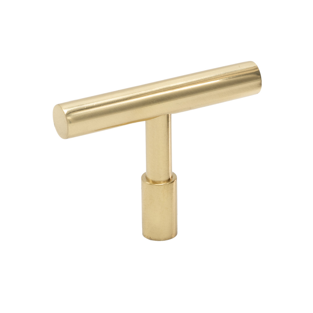 Bouton T Spira - Laiton poli
