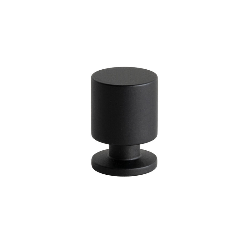 Bouton Solo - 21mm - Noir Mat