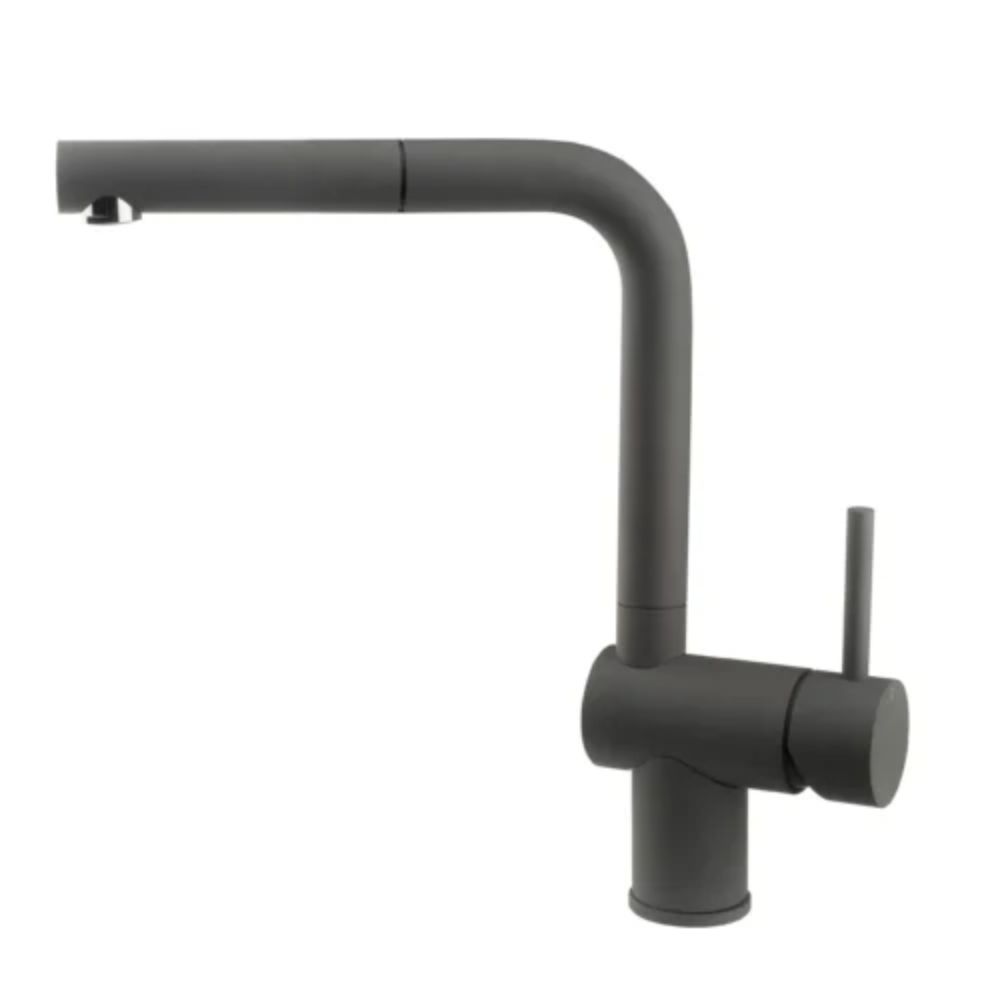 Mitigeur de Cuisine Venedig - Bec Extractible - Silgranit Rockgrey