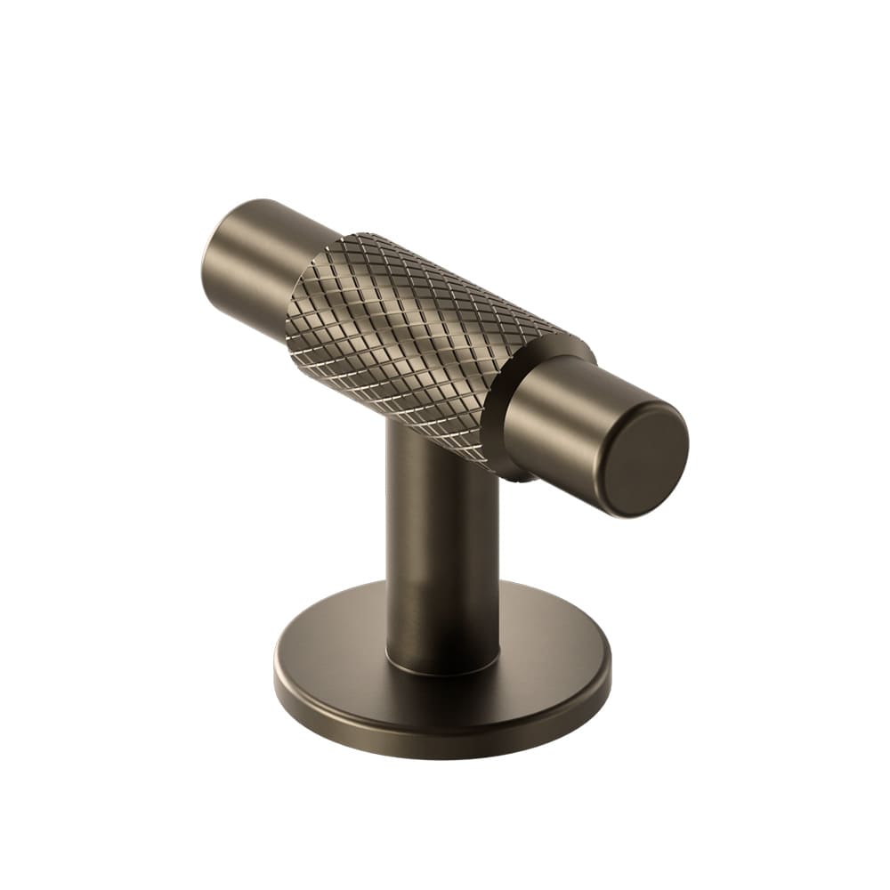 Bouton T Manor - Mat Bronze