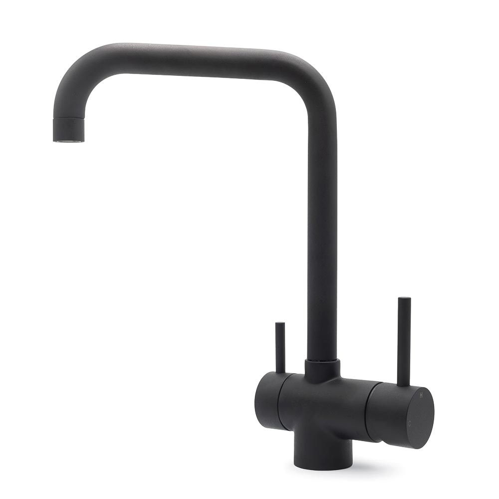 Mitigeur de Cuisine Rom - Silgranit Noir