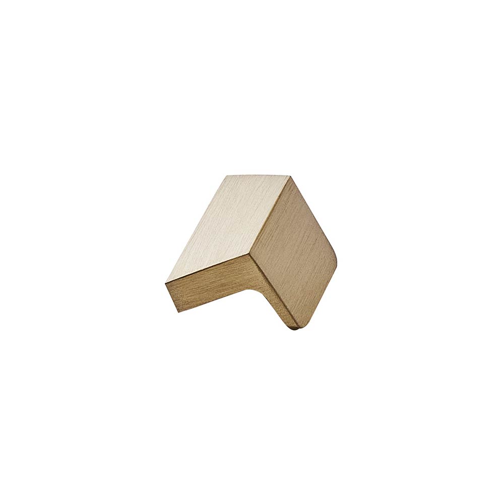Bouton Envelope - 32mm - Laiton Brossé
