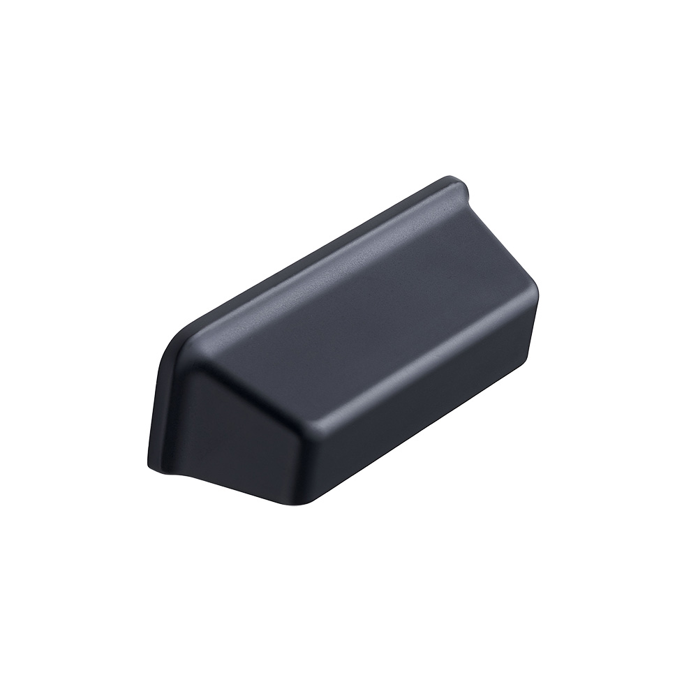 Poignées Coquille Equester - 64mm - Noir Mat