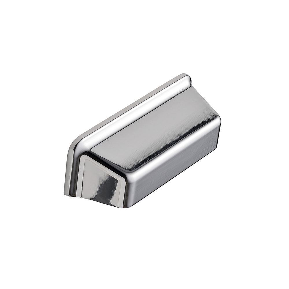 Poignées Coquille Equester - 64mm - Nickelée