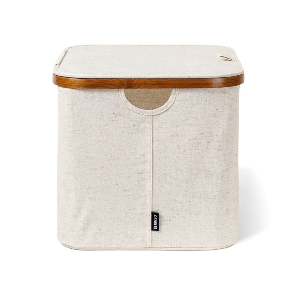 Panier De Rangement Avec Couvercle - Sable