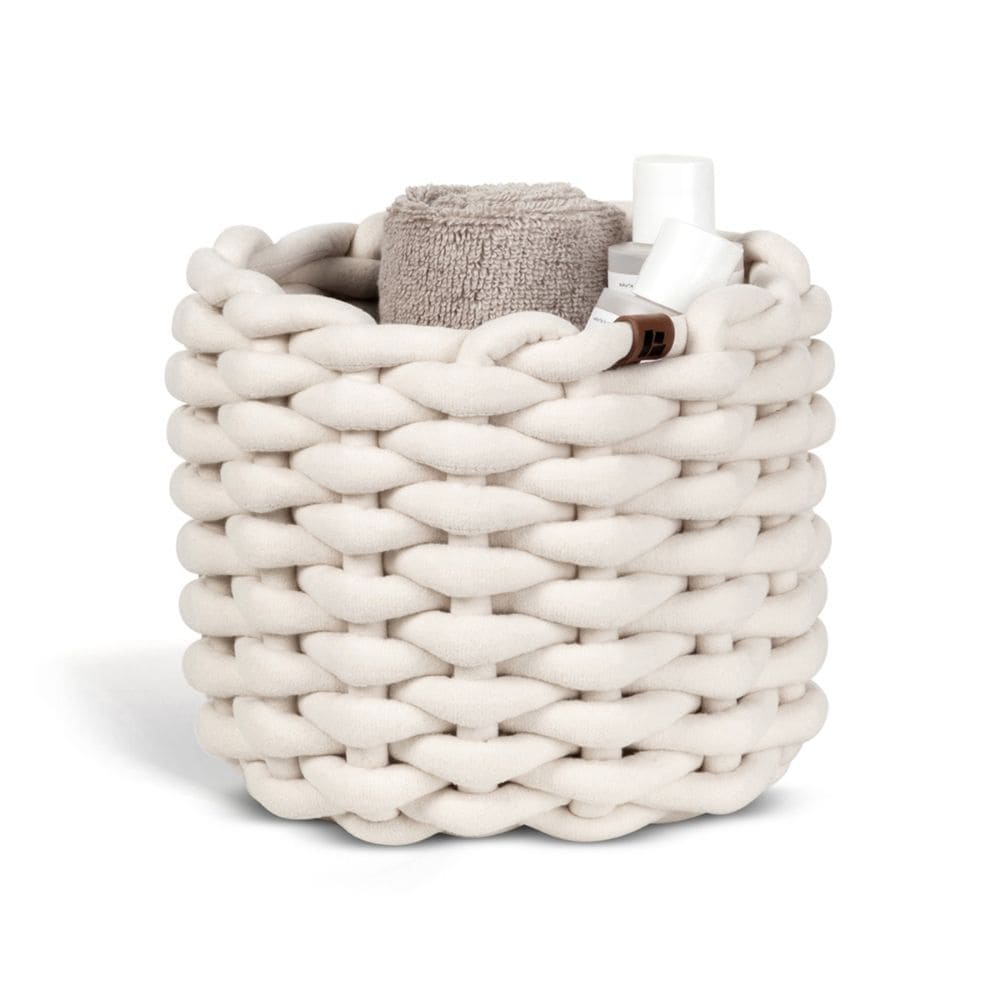 Panier Rond - Off-white