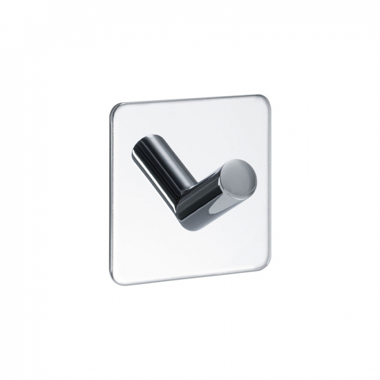 Patère Porte-serviettes Base 200 1-patère - Chrome