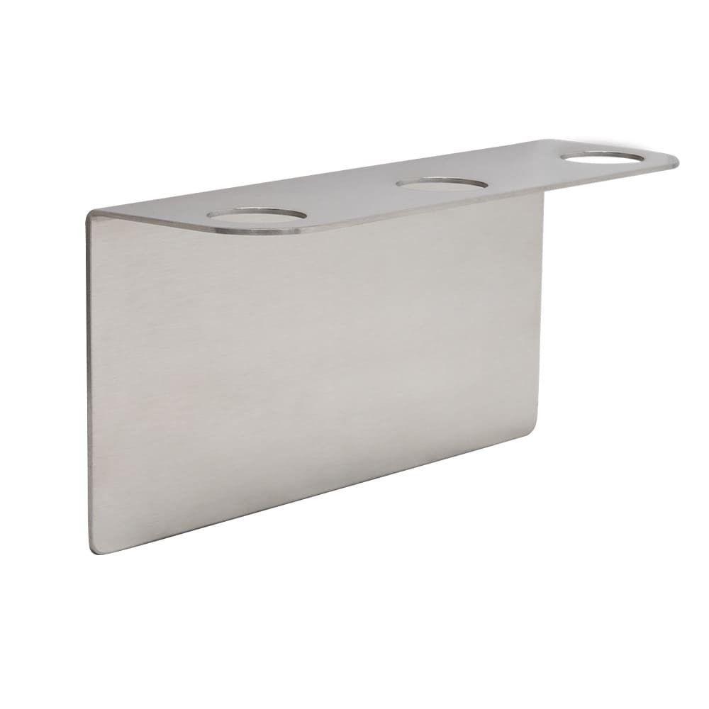 Base Support Pompe Á Savon Douche - Acier Inoxydable Brossé