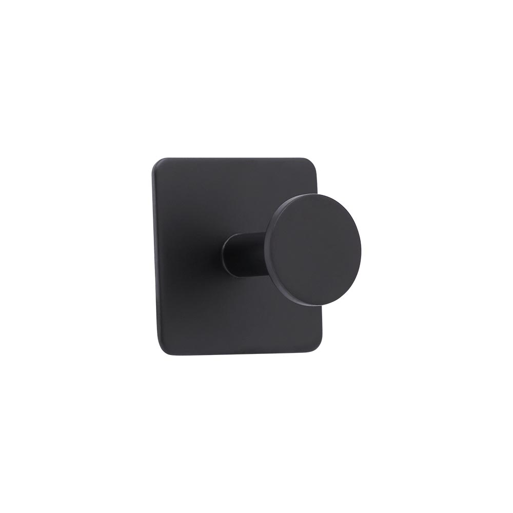 Patère Porte-serviette Base 210 1-patère - Noir Mat