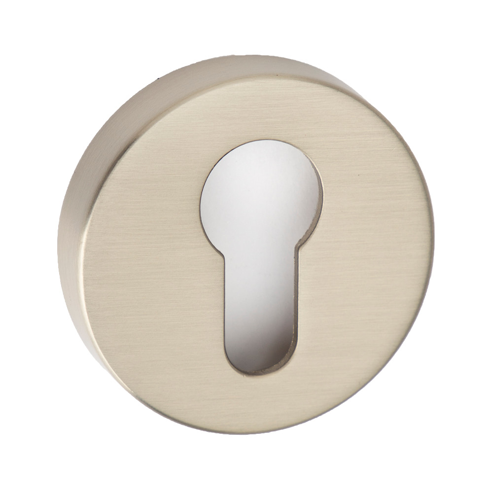 Plaque De Clé R-E - Finition Acier Inoxydable (Norme Européenne)