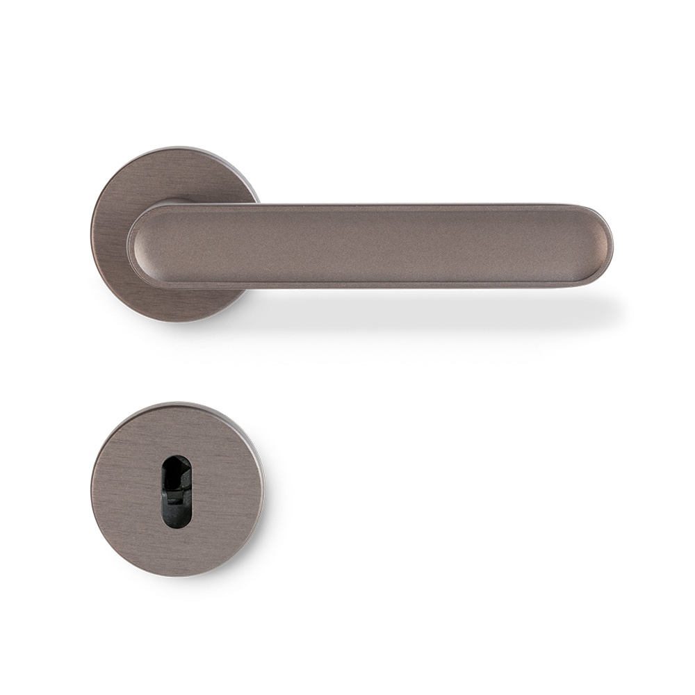 Poignée De Porte Vibe Soft - Bronze Foncé