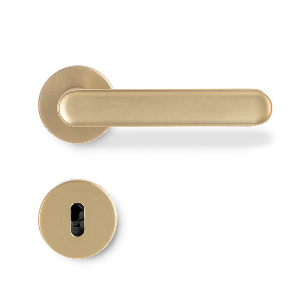 Poignée De Porte Vibe Soft - Or Brossé