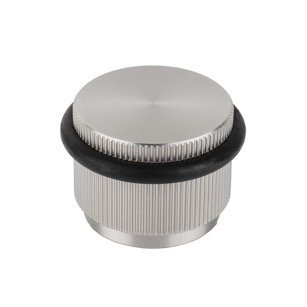 Butée De Porte Arpa Floor - Aspect Acier Inoxydable