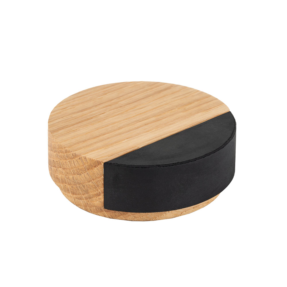Butée De Porte Puk - 65mm - Chêne