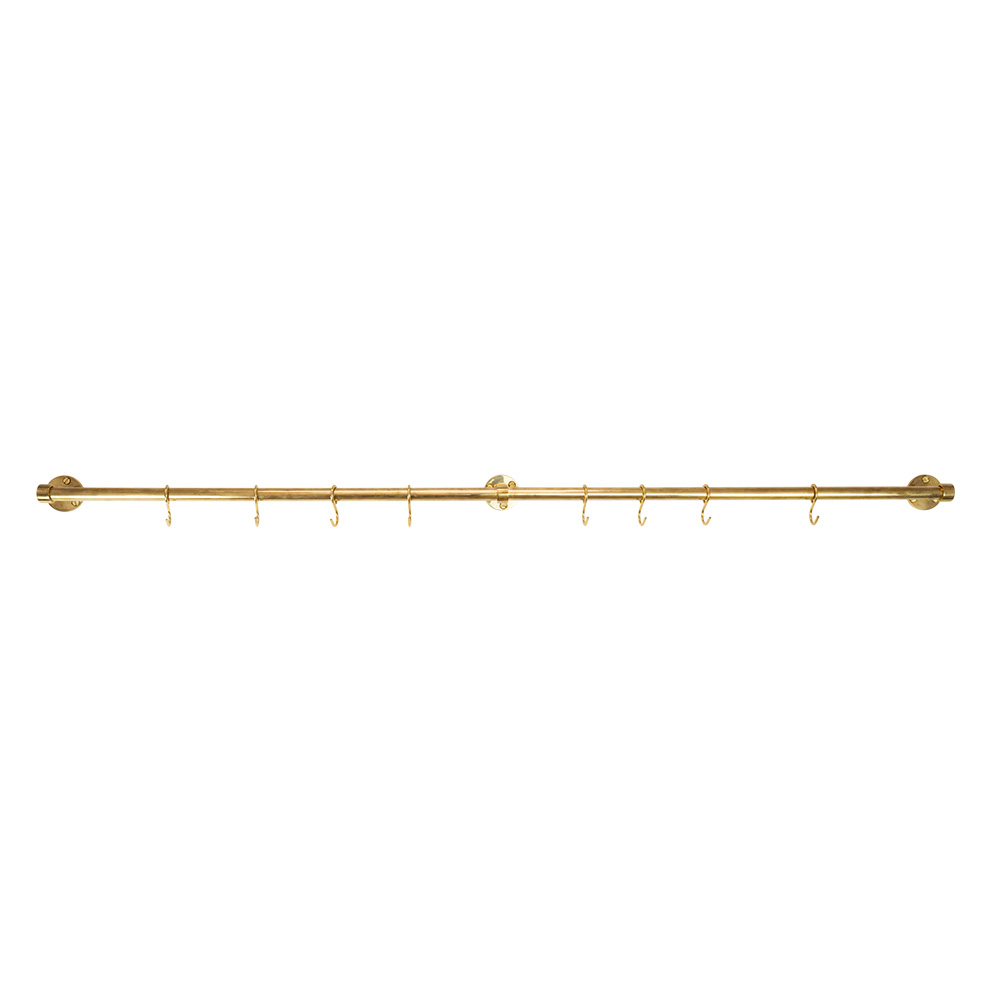 Tige d'extension Aveny - 600mm - Laiton Non Traité Poli