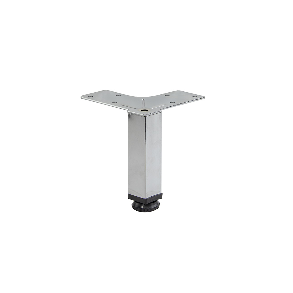 Pied de meuble 201 - 25X25 - Chrome