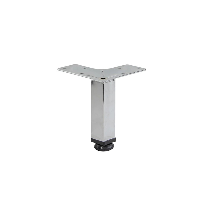 Pied de meuble 201 - 25X25 - Chrome