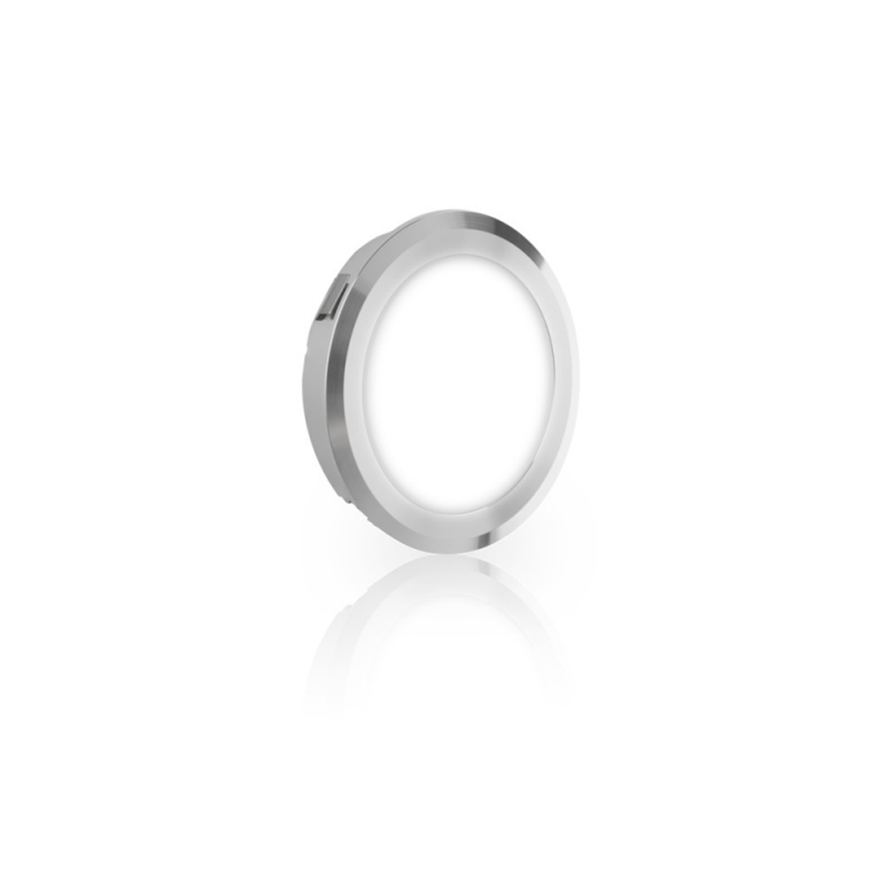 Spot LED Stella Flat - 24 - Aspect Inox