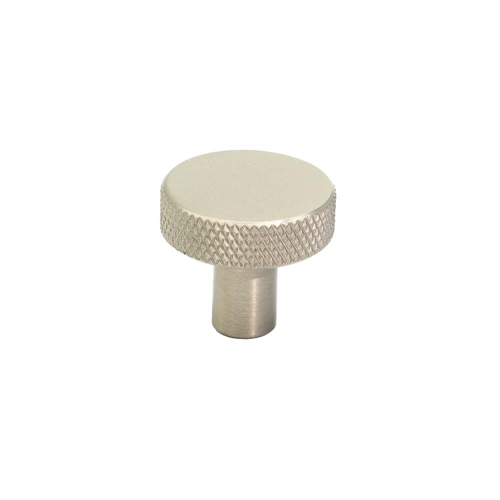 Bouton Flat - Fini Acier Inoxydable