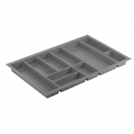 Range Couvert Tiroir Basic - 800mm (725mm) - Gris Orion