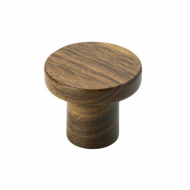 Bouton Circum - 33mm - Noyer