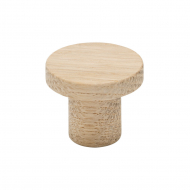 Bouton Circum - 33mm - Chêne non traité