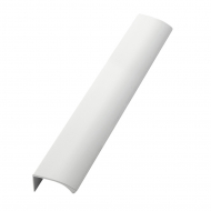 Poignée Profilée Edge Straight - 350mm - Laqué Blanc