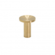Bouton Sture - 18mm - Laiton Brossé Non Traité
