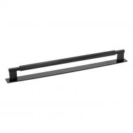 Poignée Arpa/Plaque Arrière - 320mm - Noir Brossé