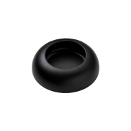 Poignée Cup - 73mm - Noir Mat