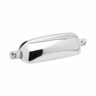Poignées Coquille Newport - 96mm - Chrome