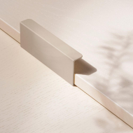 Poignée Toniton Hide - 120mm - Grège