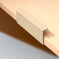 Poignée Toniton Hide - 120mm - Grège