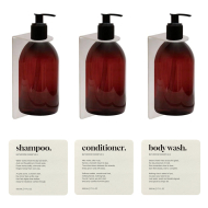 Ensemble de douche Premium - Acier Inoxydable Brossé