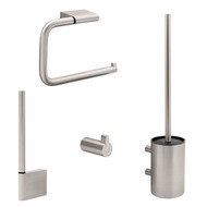 Kit de Salle de Bain Flow - Nickel Brossé